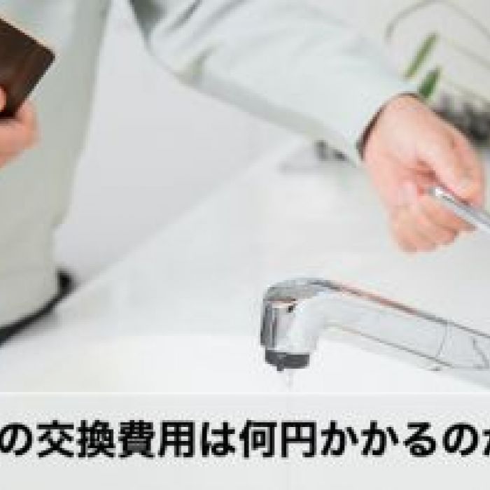 蛇口交換の費用は何円？蛇口の種類ごとの費用・業者の選び方をチェック｜水の110番救急車